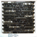 Wholesale factory price stainless steel mosaic, brushed aluminum mosaic strip metal mosaic